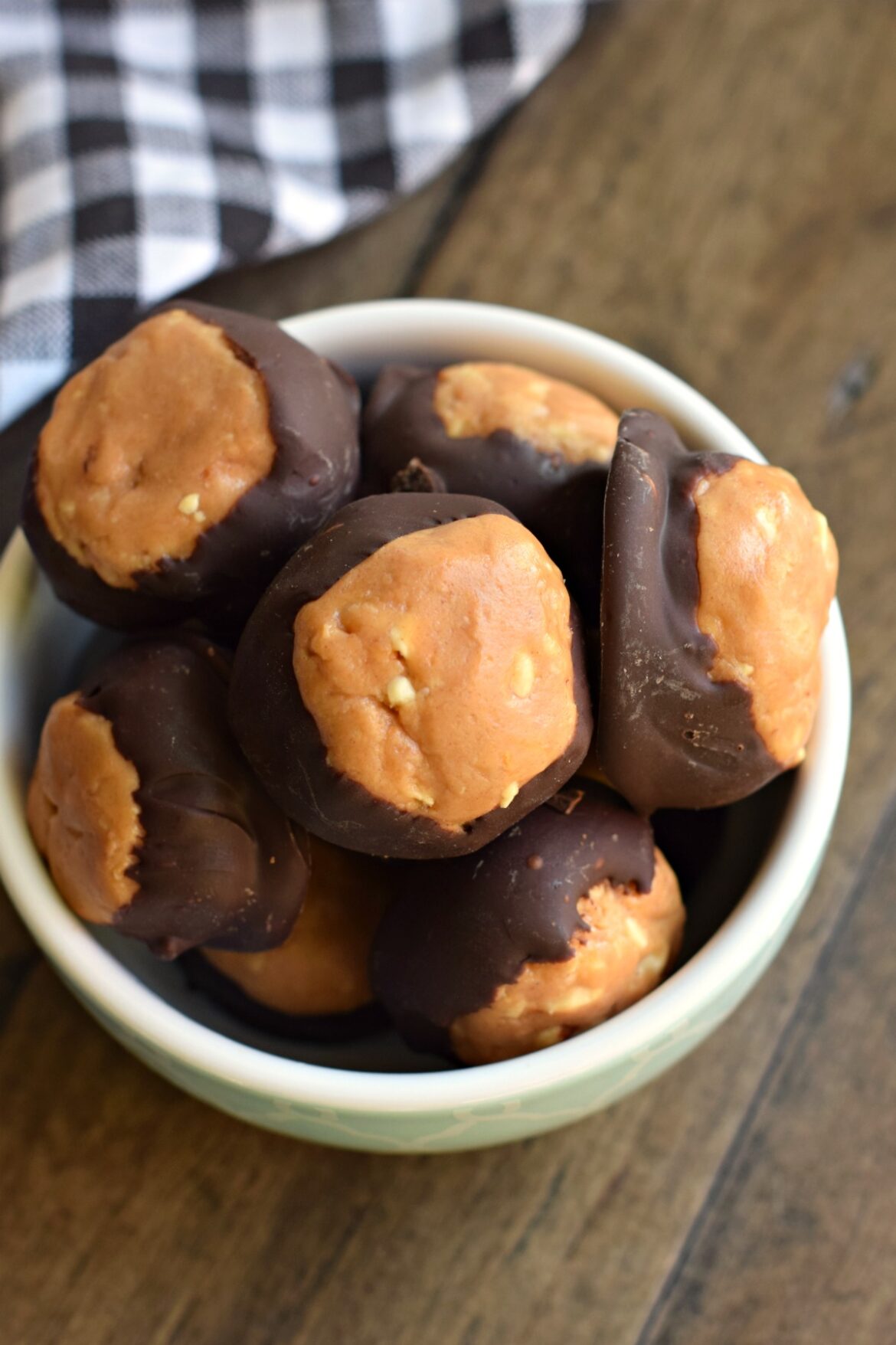 Peanut Butter Balls {Buckeyes} - No Sugar No Flour Recipes