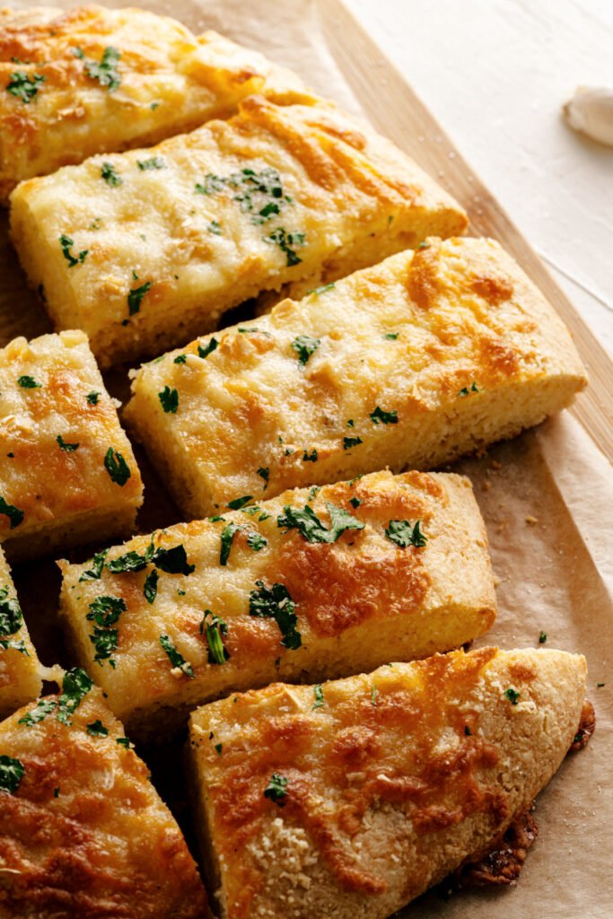 Gluten Free Garlic Bread - No Sugar No Flour Recipes