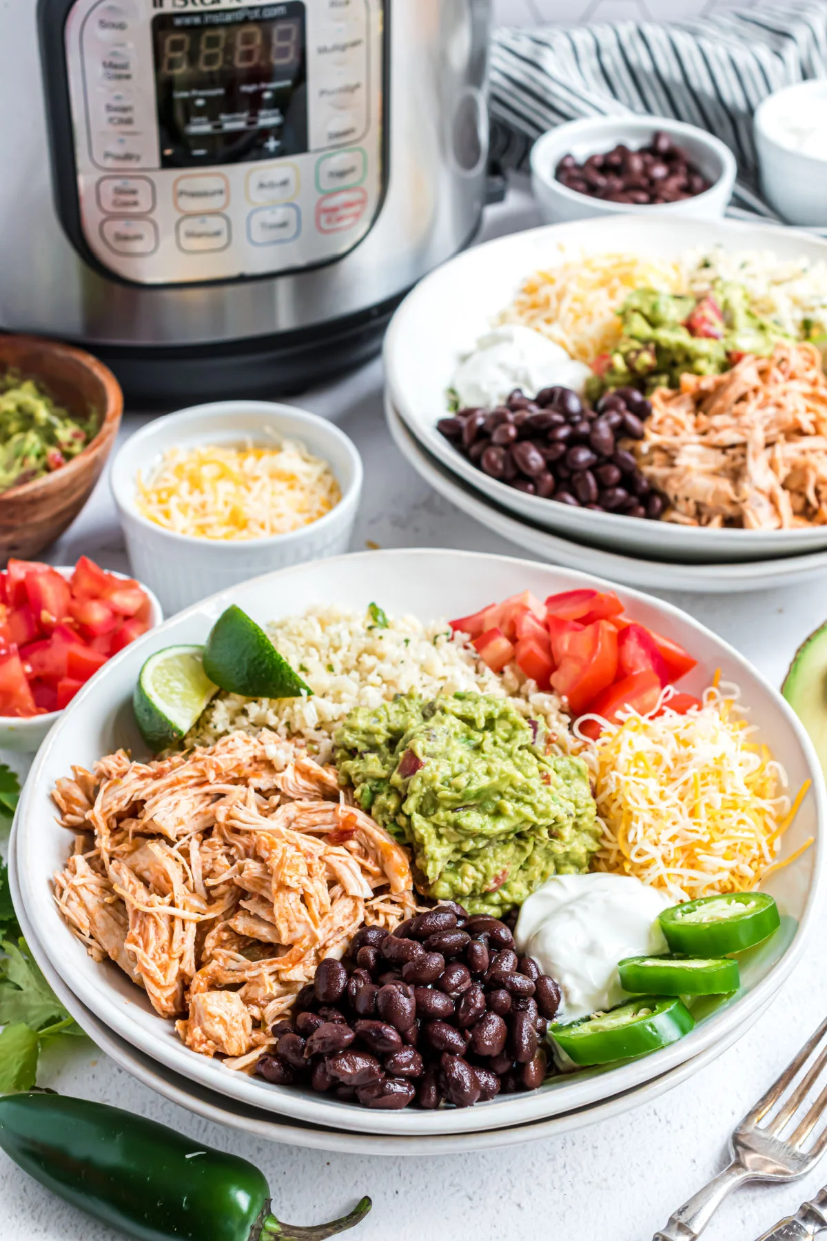 Taco rice bowl online instant pot