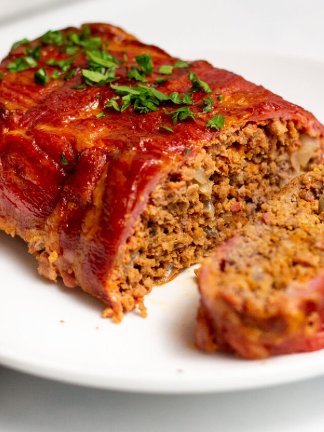 Keto Friendly Bacon Meatloaf