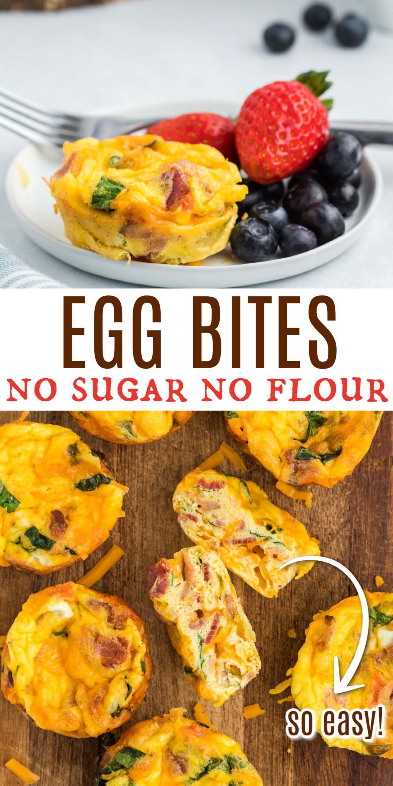 Keto Egg Bites - No Sugar No Flour Recipes
