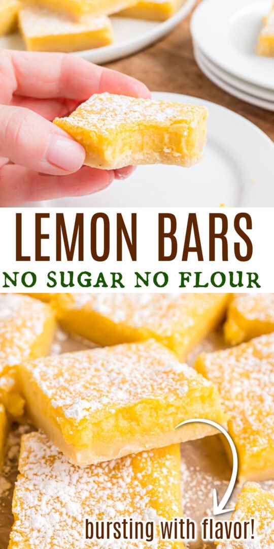 Keto Lemon Bars - No Sugar No Flour Recipes