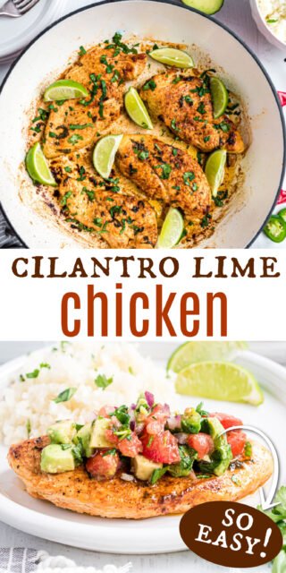 Cilantro Lime Chicken - No Sugar No Flour Recipes