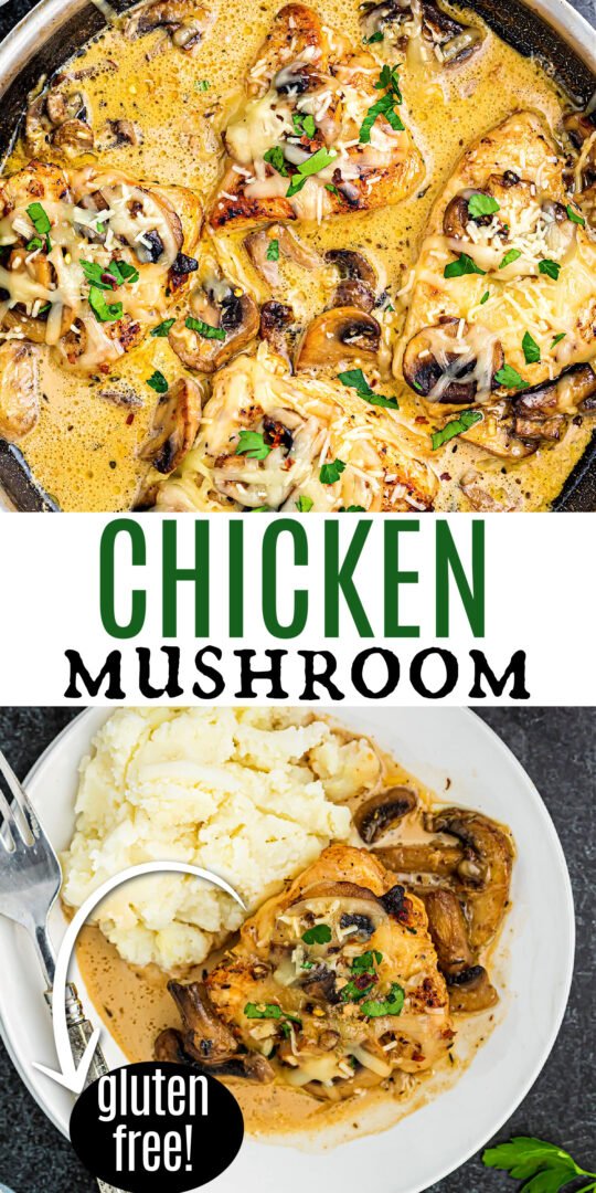 Chicken Mushroom Recipe - No Sugar No Flour Recipes