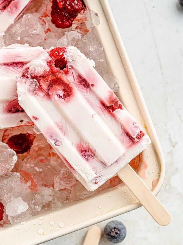 Sugar Free Yogurt Popsicles