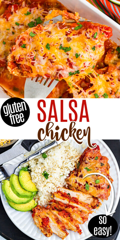 Baked Salsa Chicken - No Sugar No Flour Recipes