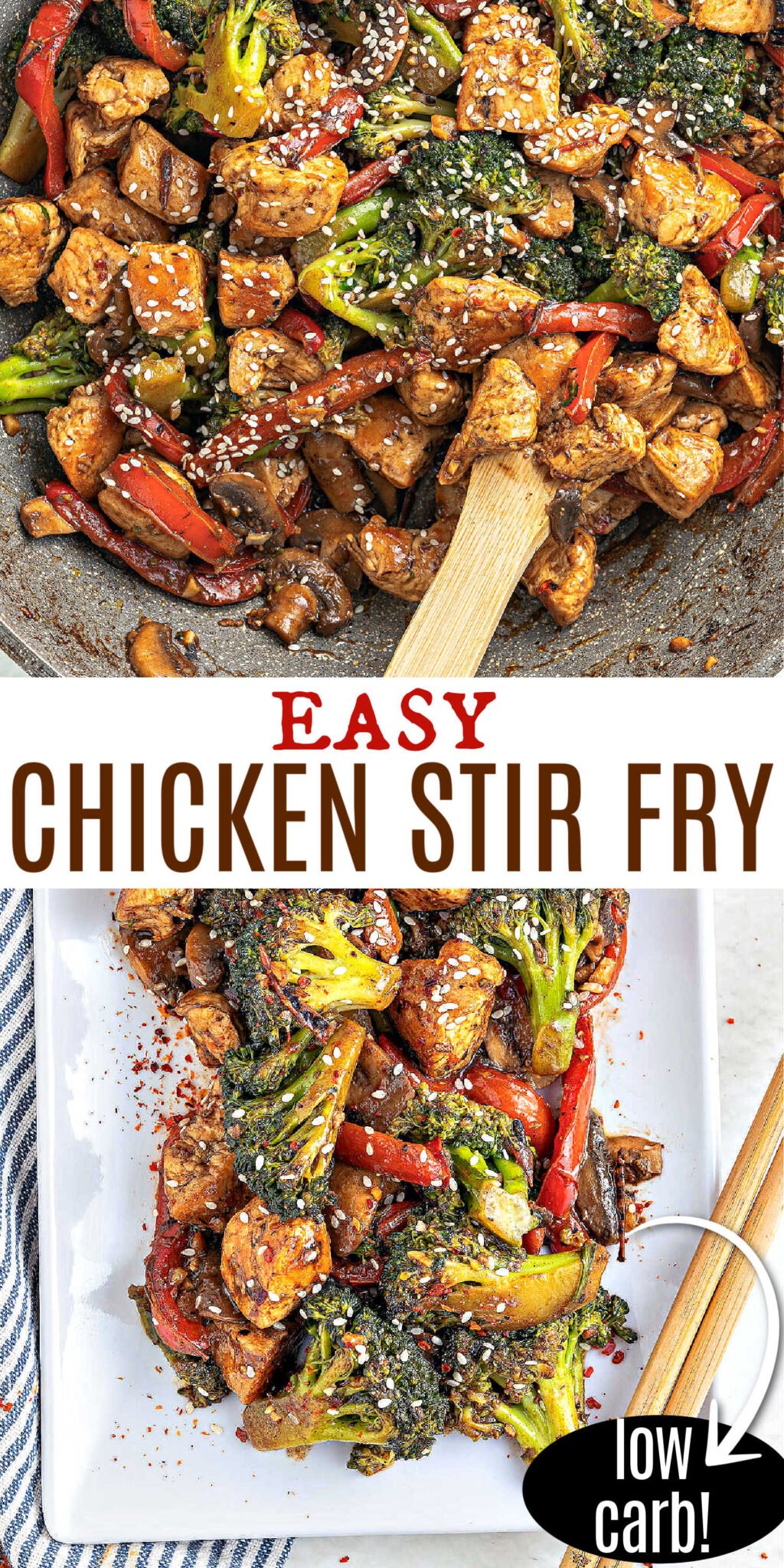 Chicken Stir Fry - No Sugar No Flour Recipes