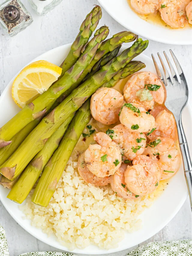 Keto Garlic Butter Shrimp